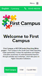 Mobile Screenshot of firstcampus.org